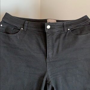 Chico’s slimming jeans.